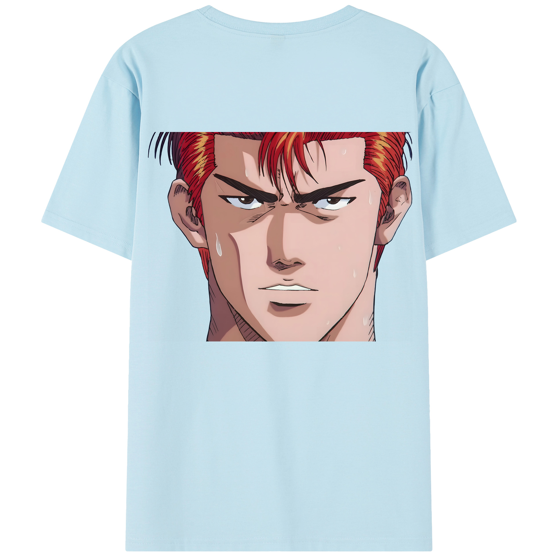 SLAM DUNK／スラムダンク 綿100％半袖Tシャツ（背面プリント）